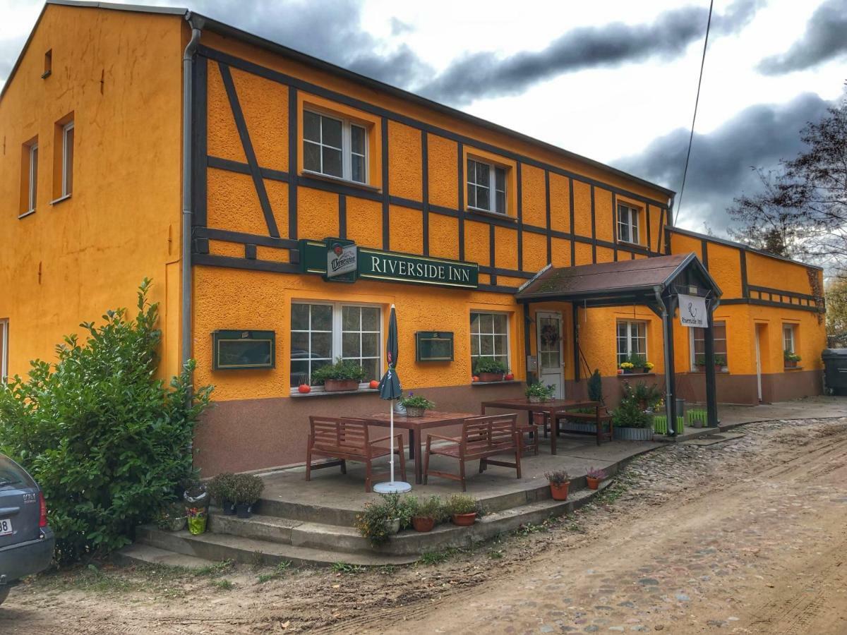 Riverside Inn Oderberg Exterior foto