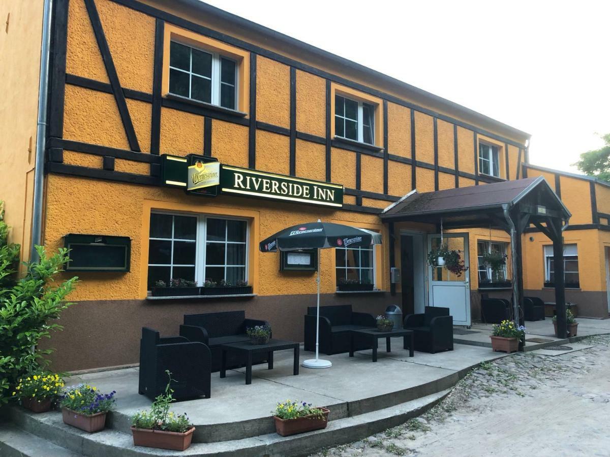 Riverside Inn Oderberg Exterior foto